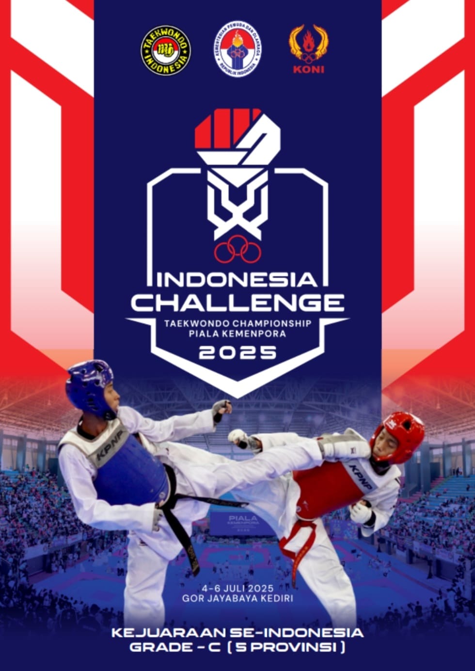 Ajang Pertarungan Prestasi Taekwondo di Tanah Air Bidang Pertandingan Pengurus Besar Taekwondo Indonesia (PBTI)