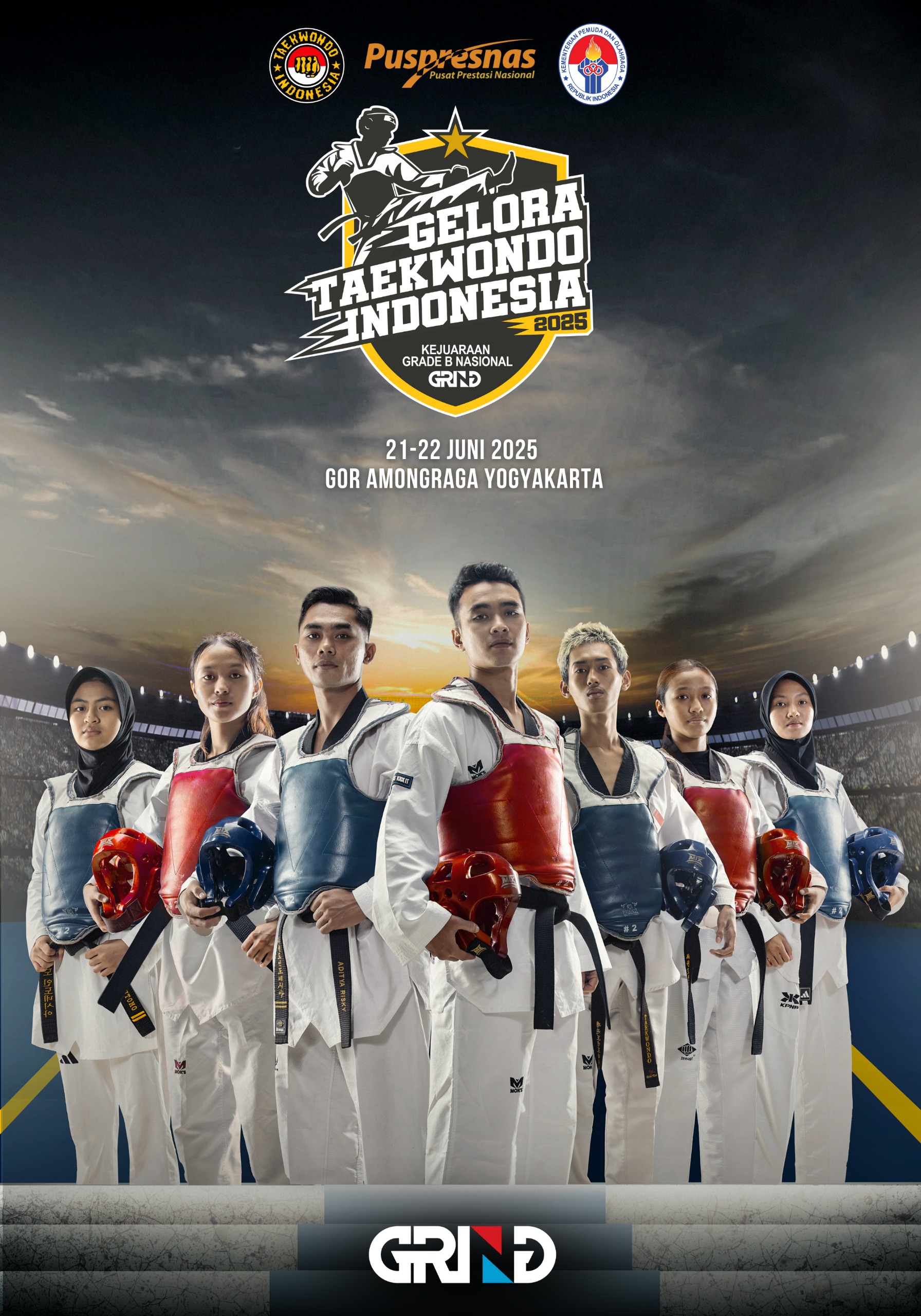 Panggung Juara Taekwondo Indonesia Bidang Pertandingan Pengurus Besar Taekwondo Indonesia (PBTI)